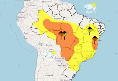Inmet emite novo alerta de temporais para 12 estados do Brasil; saiba quais são