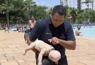 Quatro crianças morrem por dia vítimas de afogamentos, diz Sociedade Brasileira de Salvamento Aquático