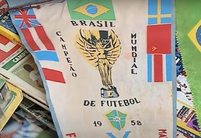 Colecionadores compartilham itens exclusivos das histórias da Copa do Mundo