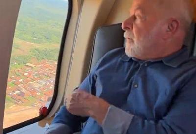 Lula visita o Maranhão e sobrevoa áreas afetadas pelas chuvas