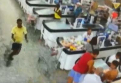Homem mata segurança de mercado após ser flagrado roubando chocolates
