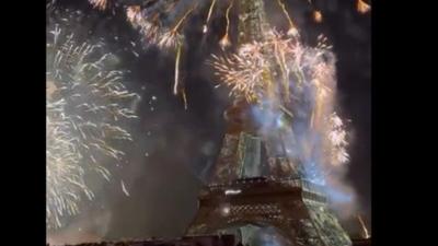Paris e outras capitais europeias celebram 2024; veja vídeos