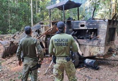 Polícia faz operação contra extração ilegal de diamantes em terra indígena