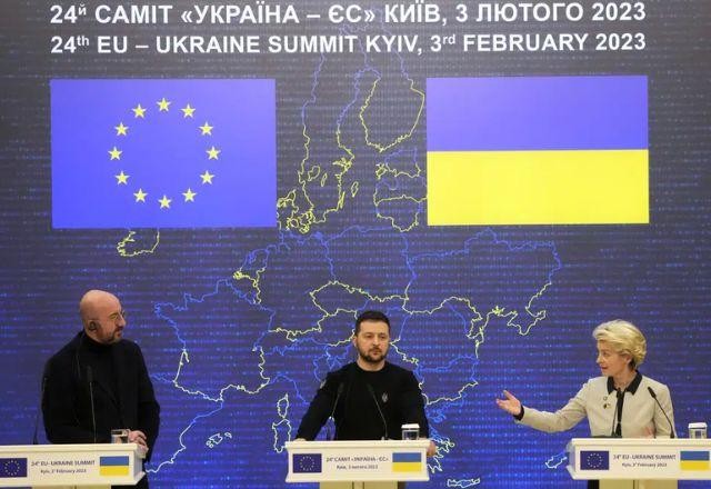 União Europeia garante entrada da Ucrânia no bloco a longo prazo