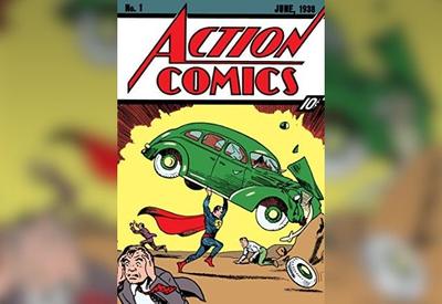 Revista em quadrinhos com a 1ª aparição do Super-Homem é leiloada por R$ 30 milhões