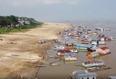 Rio Negro baixa 75 centímetros em três dias e preocupa governo do Amazonas