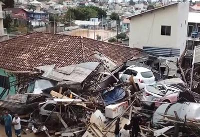 Rompimento de reservatório atinge 168 famílias em Florianópolis
