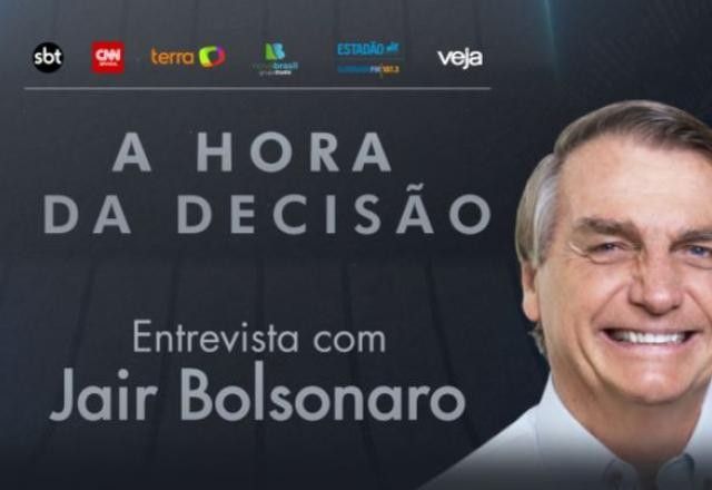 AO VIVO: Sabatina com Jair Bolsonaro (PL)