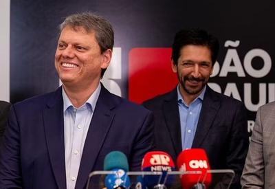 Tarcísio declara apoio à reeleição de Ricardo Nunes em SP