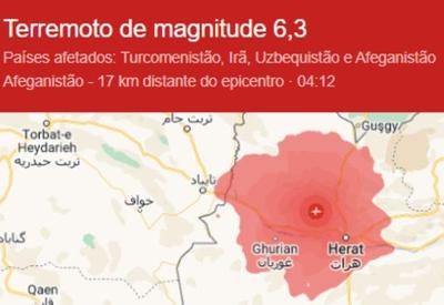 Terremoto de magnitude 6,3 mata ao menos 120 no Afeganistão