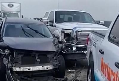 "Supernévoa" causa acidente envolvendo mais de 150 veículos nos EUA