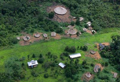 José Múcio e Silvio Almeida sobrevoam terra indígena Yanomami