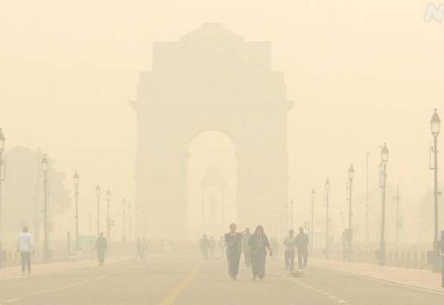 Nova Delhi reabre escolas após melhora singela na qualidade do ar