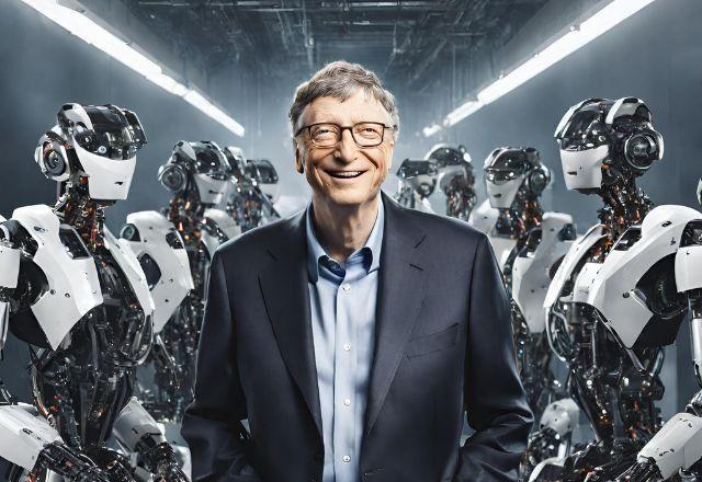 Com inteligência artificial, Bill Gates defende semana de 3 dias de trabalho